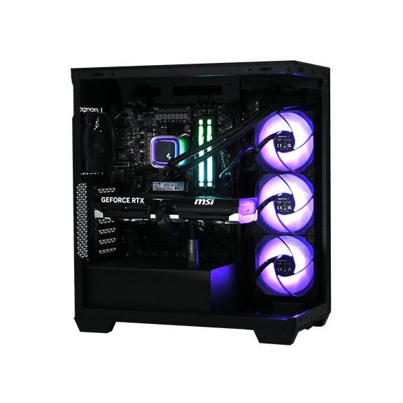 Stoneforged Cleaver PC de Jeu, AMD Ryzen 7 7800X3D, NVIDIA GeForce RTX 5070 Ti, 32 Go DDR5 6000, SSD 2 To NVMe, 850W 80+ Or