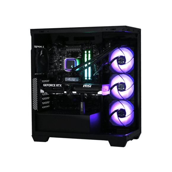 Stoneforged Cleaver Gaming PC, AMD Ryzen 7 7800X3D, NVIDIA GeForce RTX 5070 Ti, 32GB DDR5 6000, 2TB SSD NVMe, 850W 80+ Gold