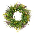 thumbnail image 4 of Lipstore Front Door Spring Wreath Durable Artificial Wreath for Window Party Festival Diameter 50CM, 4 of 8