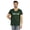 Heather dark green, variant on Inkmeso Mens Printed Papa Codo€ Tshirt For Daddy Funny Quote Tee Shirt Cotton Jersey Shirt