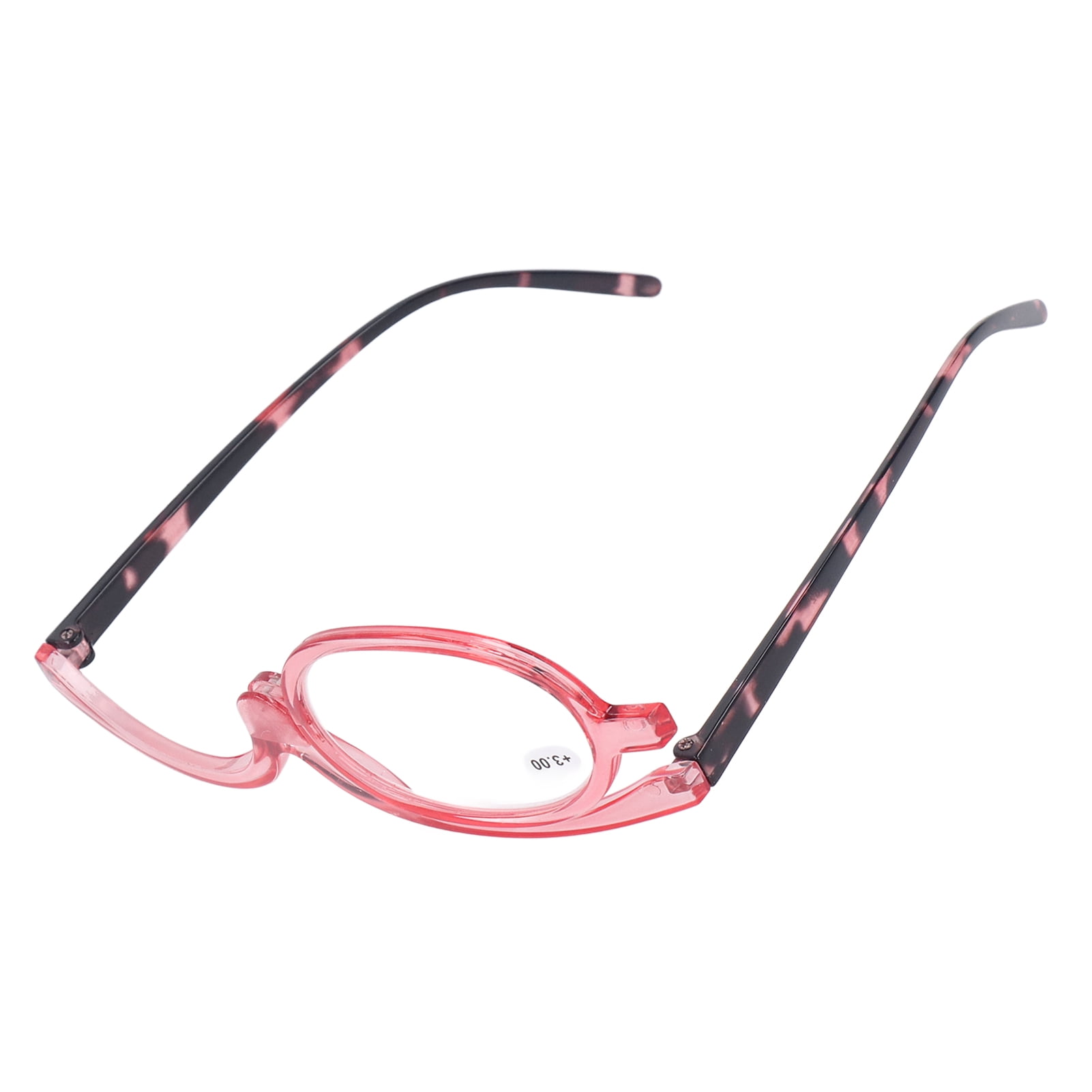 Makeup Glasses Lightweight Folding Rotating Single Lens Women Magnifying Cosmetic Eyeglasses With Stylish Case Reading Glasses For Makeup Magnifying Makeup Glasses