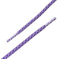 thumbnail image 5 of INSPIRE CHIC 2 Paires Lacets Ronds Élastiques Réfléchissants Unisexes pour Espadrilles Violet Foncé 100 cm/39.5 Pouces, 5 of 5
