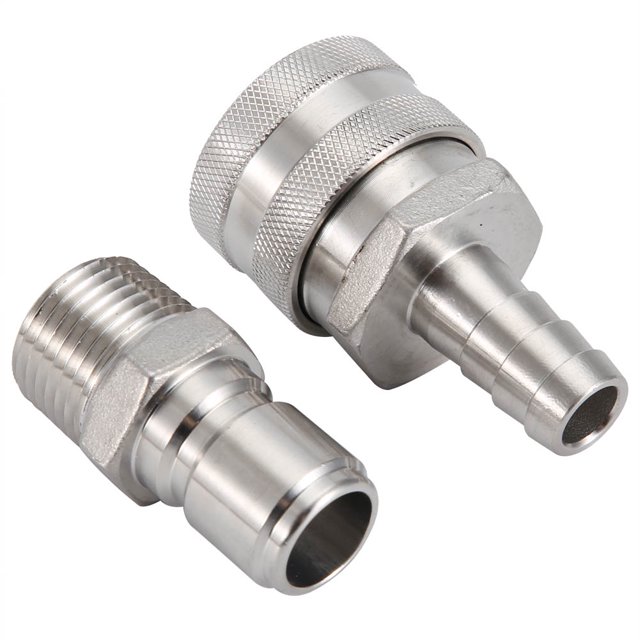 Durable Disconnect, Anti-rust 1/2"BSP Beer Fitting Long Lasting Beer Quick Disconnect, For Beer For Home Bar
