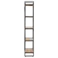 thumbnail image 2 of vidaXL 5-Tier Industrial Adult Bookcase - 90x30x180 cm - Solid Reclaimed Wood, 2 of 6
