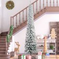 thumbnail image 2 of HOMCOM Arbre de Noël Artificiel de 9 Pieds avec Branches Réalistes Vert, 2 of 10