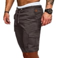 thumbnail image 4 of DPTALR Men's Plus Size Cargo Shorts Multi-Pockets Relaxed Summer Beach Shorts Pants, 4 of 7