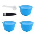 thumbnail image 1 of Coffee Capsule Cup, Reusable PP+Stainless Steel High Temperature Resistant Coffee Filter Exquisite Gift  for Home Office for  Coffee Machine Blue, 1 of 7