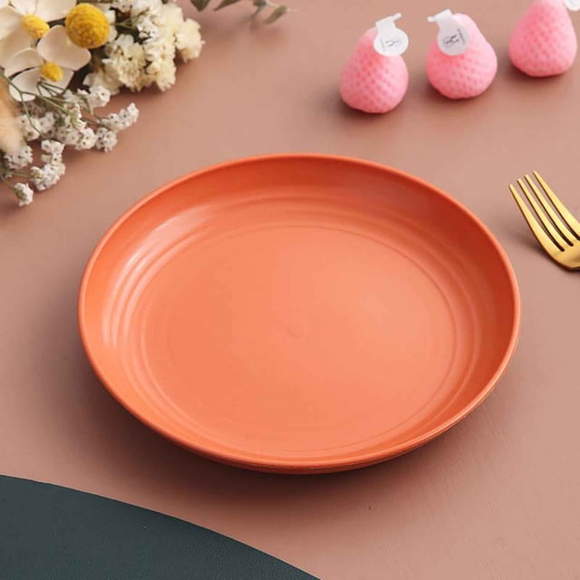 Plateau Décoratif en Plastique pour Desserts et Collations avec Cadre Rétro Antidérapant pour Fruits et Rangement