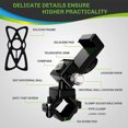 thumbnail image 5 of Golf Cart Phone Holder, Adjustable Cell Mount Holder for Bike, Universal Bike Phone Holder, 5 of 5