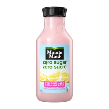 Minute Maid Zero Sucre Ajouté Limonade Rose Bottle, 1.54 Liters