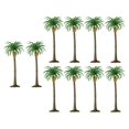 thumbnail image 3 of KLKCMS 10X Model Trees Tree Coconut Palm Park Rainforest Scenery Dioramas H 15cm, 3 of 9