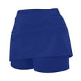 thumbnail image 4 of Jupe de Tennis Décontractée pour Femmes avec Poche, Tenue Active pour Yoga, Sport, Performance, Style Jupe-Short, 4 of 6