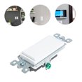thumbnail image 4 of SHOWERORO 1Pack Lamp Switch Electrical Light Switch for Electricians with Rectangular Design, 4 of 8