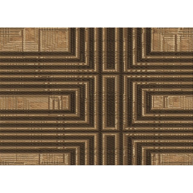 Ahgly Company Tapis Rectangulaire d'Intérieur Lavable en Machine Transitionnel Brun Clair, 5 Pieds x 7 Pieds