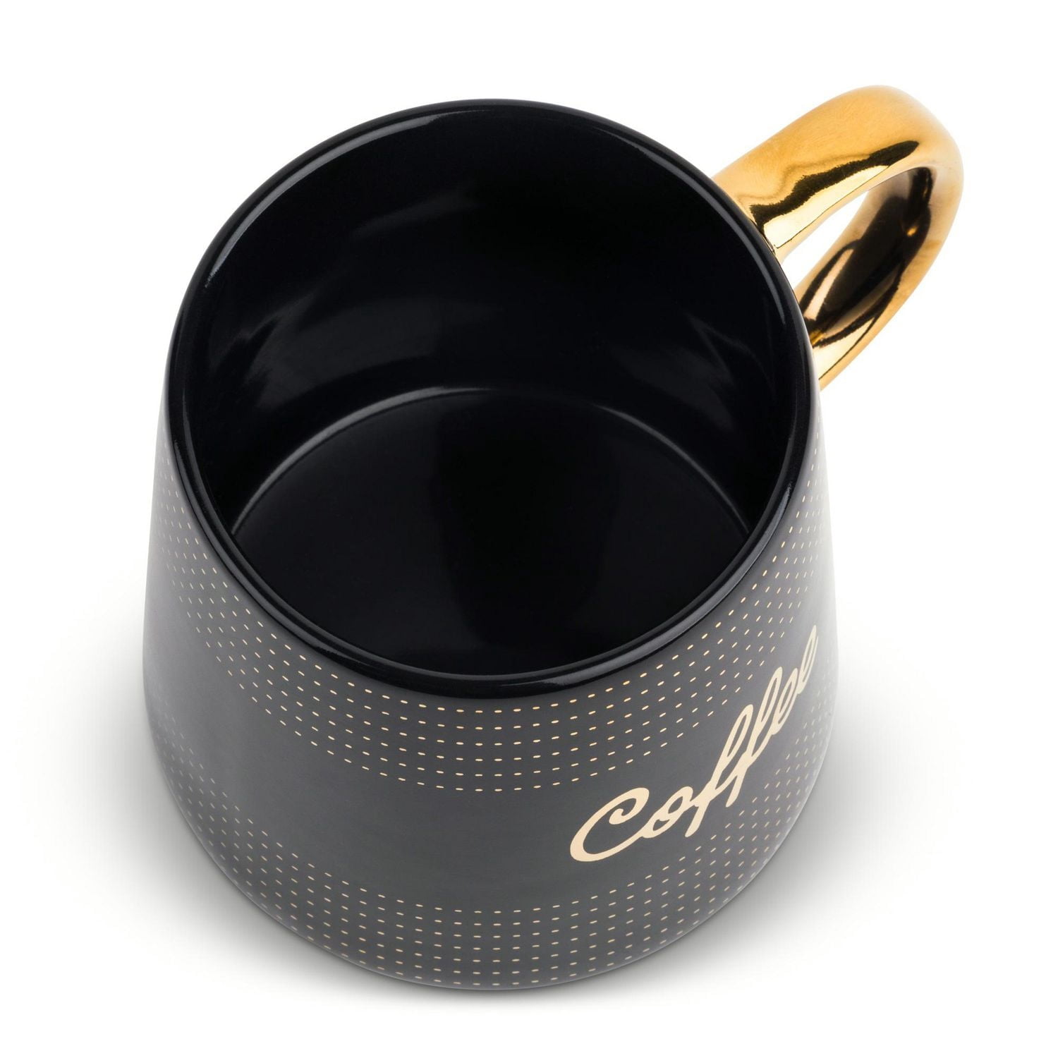 Thyme & Table Stoneware 20 fl oz Coffee Mug, Black
