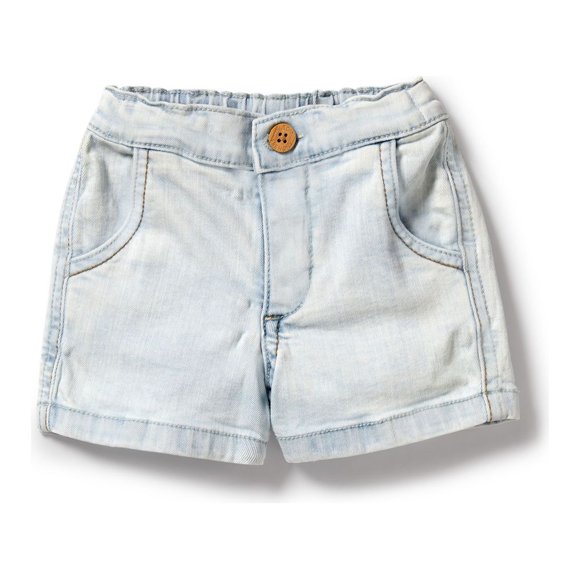 Wilson+Frenchy Denim Shorts - Denim (6-12 Months, 8-10 kg)