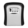 thumbnail image 1 of Boîte à Clés, Boîte de Rangement Murale en Alliage d'Aluminium Étanche à 4 Chiffres, Durable, 1 of 6