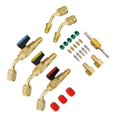 thumbnail image 4 of Air Conditioner Angled Ball Valve Adapter Fitting for R410A R134A R22 AC HVAC, 4 of 11