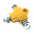 thumbnail image 3 of HILABEE Brake Oil Hose Pipe Three Way Connector Front Double Disc Conversion Kit Gold, 3 of 9
