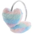 thumbnail image 4 of Cache-oreilles en Peluche Hiver Chaud Cache-Oreilles en Forme de Cœur pour Femmes Filles, 4 of 9