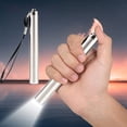 thumbnail image 1 of DIANWUDG Mini Pen Style LED Flashlight High Brightness Stainless Steel Portable Pocket Torch For Camping Travel Outdoor Home Use, 1 of 6