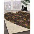 thumbnail image 3 of Ahgly Company Tapis d'Intérieur Lavables en Machine, Ronds de Nuit Transitionnel, Ronds de 8 Pi, 3 of 7
