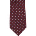 thumbnail image 1 of Club Room Mens Tossed Pines Self-tied Necktie, Red, One Size, 1 of 4