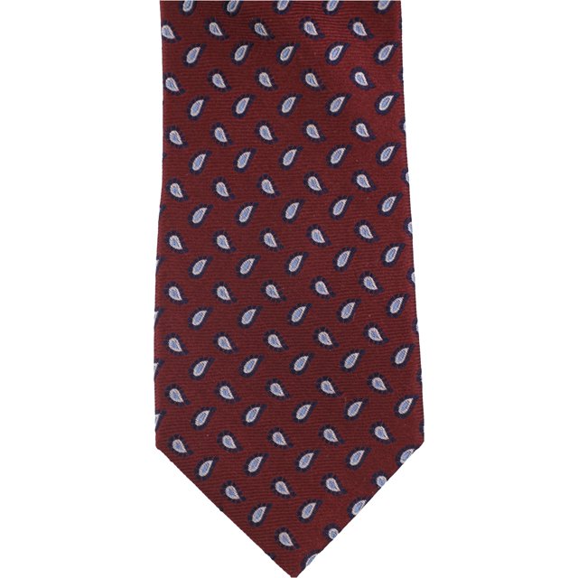 Club Room Mens Tossed Pines Self-tied Necktie, Red, One Size