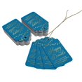 thumbnail image 3 of Inkdotpot 50 Pack Real Gold Foil Paper Tags Happy Diwali Favor Hang Tag, 3 of 6
