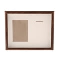 thumbnail image 1 of DOLITY Medal Display Shadow Box Frame Collectible Wood for Insignia Pins Gymnastics Walnut Color 10inch, 1 of 9