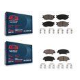 thumbnail image 1 of CMX Front Rear Ceramic Brake Pads Kit for Car 2011 Hyundai Accent KCX-100152, 1 of 9