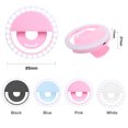 thumbnail image 4 of Amdohai Led Selfie Light Circle Flash Fill Clip Camera Lamp Portable Dimmable Supplementary Light For Mobile Phone & Tablets, 4 of 8