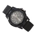 thumbnail image 4 of 2 Pcs Montre Quartz Décontractée avec Bracelet en Nylon Doux Réglable Montre-Bracelet de Sport pour Hommes, 4 of 8