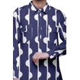 thumbnail image 4 of Atasi Printed Pathani Kurta With Salwar For Men Indian Summer Ethnic Set, 4 of 5
