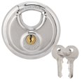 thumbnail image 2 of Stainless Steel Round Shape  Key for Outdoor Warehouse Fences Cabinet Locks, 2 of 8
