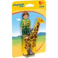 thumbnail image 1 of Playmobil 1.2.3: Zookeeper avec Girafe, 1 of 2
