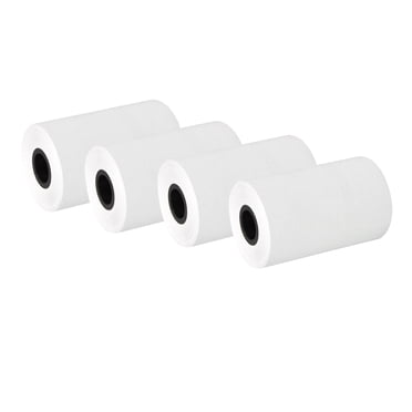 Riwcyla Rolls Thermal Receipt Paper 57x40mm2.24x1.57in White Thermal Paper Roll Bill Ticket Clear Printing for Cash Register 58mm POS Thermal Receipt Printer