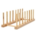 thumbnail image 1 of Agiferg Multifunctional Bamboo Kitchen Dish D rain Rack Tableware Storage Rack, 1 of 2