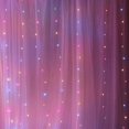 thumbnail image 4 of CNKOO 300LED 3x3Meter Curtain Strings Light USB 8-Mode Fairy Lamp with Remote Control, 4 of 8