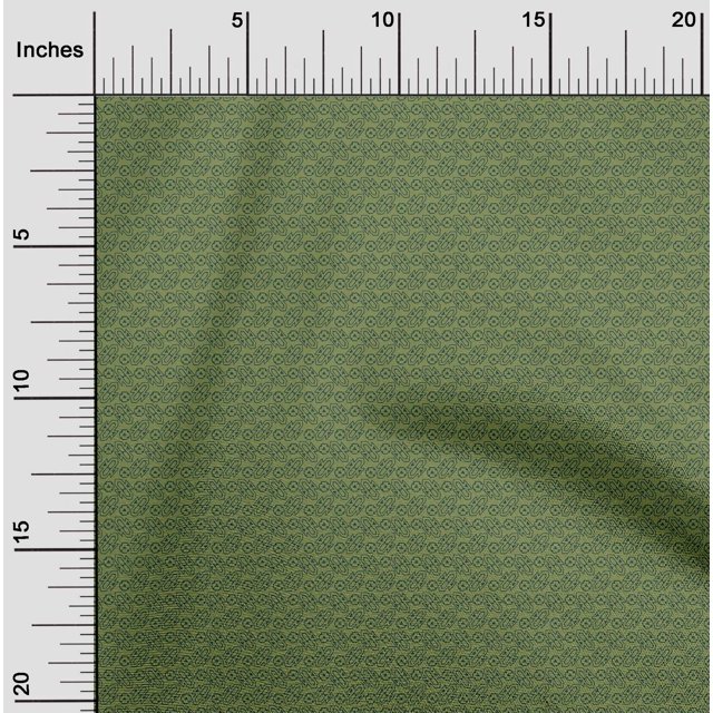 oneOone Viscose Chiffon Fabric Geometric Block Decor Fabric Printed BTY 42 Inch Wide
