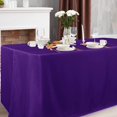 thumbnail image 2 of ORUYROP 2 Pack Table Clothes for 4 Foot Rectangle Tables-Water Resistant Washable Fabric Polyester Rectangle Table Cover Protector for Wedding, Banquet and Trade Shows, 48L x 24W x 30H Inches,, 2 of 7