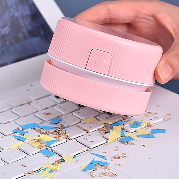 Clearance! KITTEHIGM Desktop Vacuum Cleaner Mini Desktop Duster Computer Keyboard Car Vacuum Cleaner Gift Suitable For Home School Office USB Rechargeable Holiday Deals 2024 Lighting Deal'S