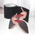 thumbnail image 4 of Protecteurs de Semelle en PVC Auto-Adhésifs pour Talons Hauts Imperméables Femmes Noir 10x150cm, 4 of 9