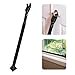 thumbnail image 3 of Dual Security Bar 1-Set Adjustable-Length Portable Strong Door Bar For Hinged And Sliding Patio Doors And Windows Home Travel Security Extends 28 In. To 45 In. Black, 3 of 4