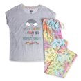 thumbnail image 2 of SmileyWorld® Ladies' 2-Piece Pajama Set, 2 of 3