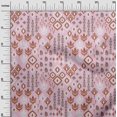 thumbnail image 2 of oneOone Viscose Chiffon Fabric Block & Geometric Ikat Decor Fabric Printed BTY 42 Inch Wide, 2 of 4