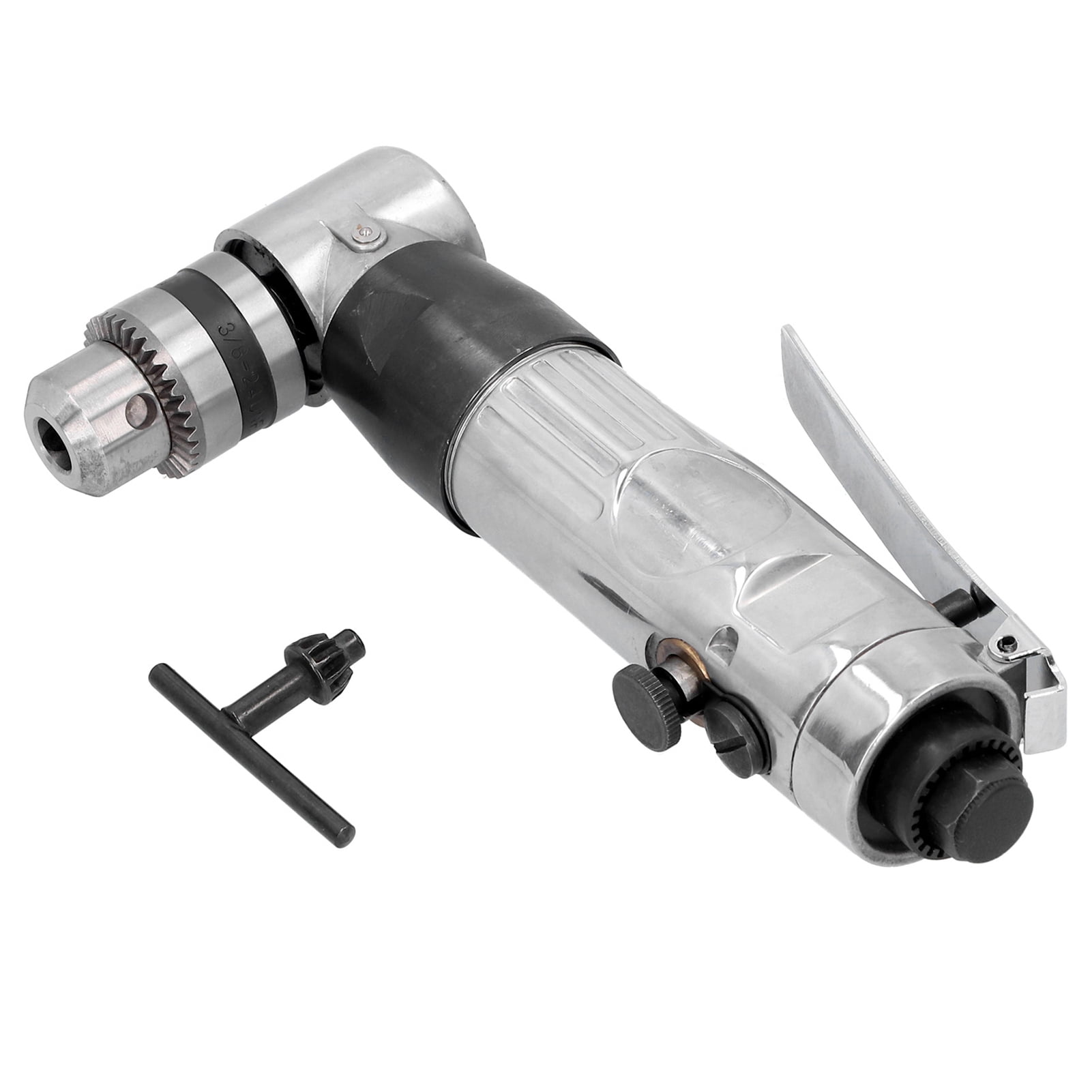 Air Angle Reversible Drill 90° Pneumatic Drilling Super Power Tool with Wrench