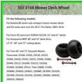 thumbnail image 4 of Mower Deck Wheel Hardware Kit for Kubota and Exmark Mowers (2-Pack), 4 of 5