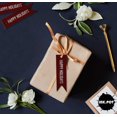 thumbnail image 4 of Inkdotpot Pack Of 100 Real Silver Foil Paper Tags Happy Holiday Favor Hang Tags, 4 of 6
