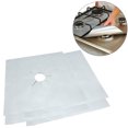 thumbnail image 2 of 4pcs Universal Heavy Duty Oven Liners Gas Hob Protector Sheets (Silver), 2 of 3